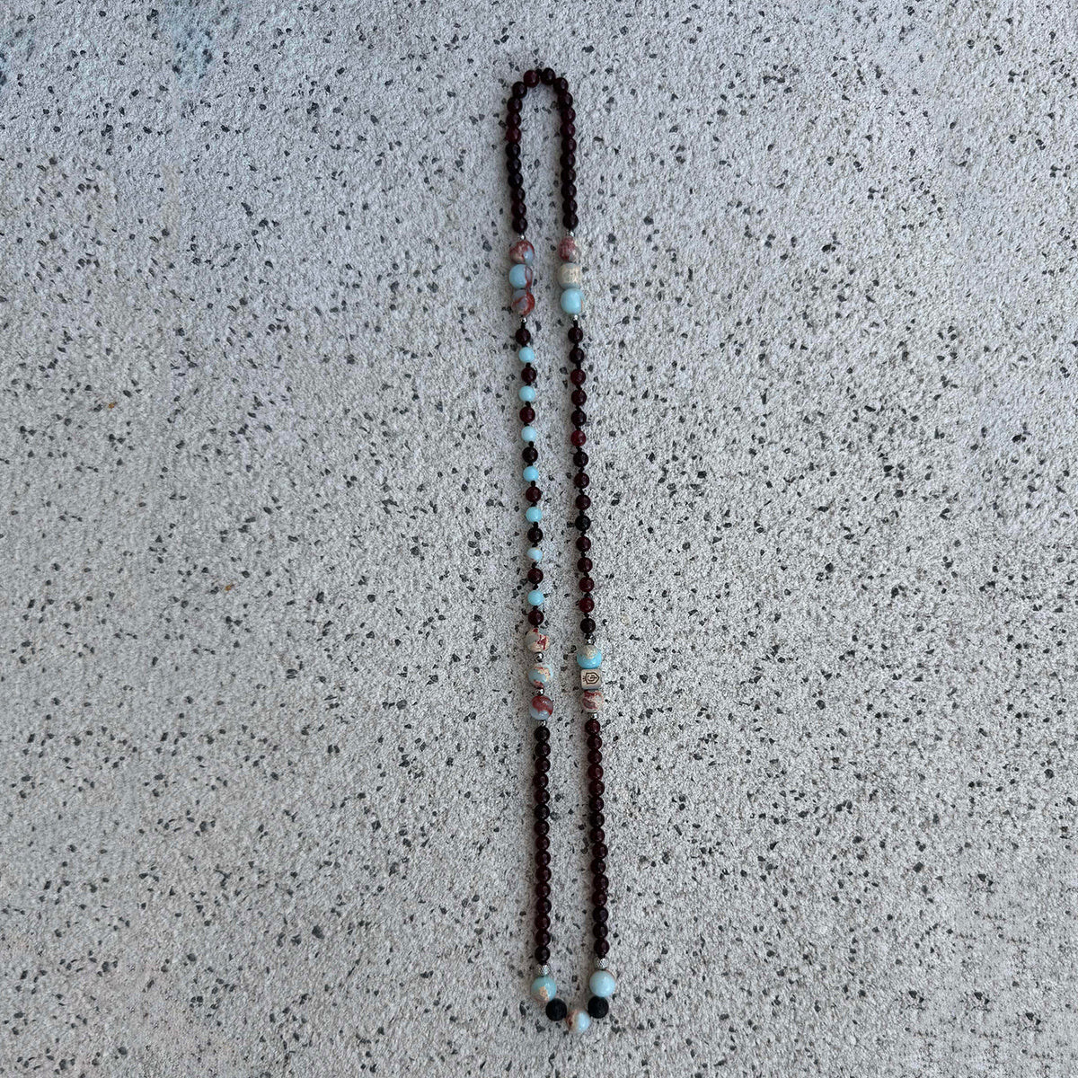 Red Skyblue Necklace